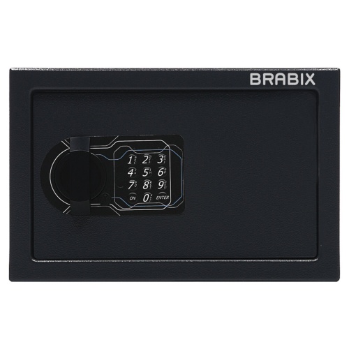 Сейф мебельный кодовый Brabix SF-200EL, 200х310х200 мм, 291145, S103BR211214 фото 2